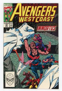 Avengers West Coast #62 Immortus Scarlet Witch VF+