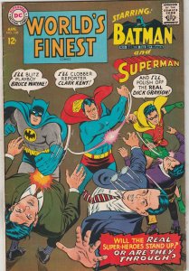 World's Finest #168 (Aug-67) FN/VF Mid-High-Grade Composite Superman, Ro...