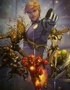 GUARDIANS OF THE GALAXY Promo Poster, 24 x 36, 2013, MARVEL, Unused 316