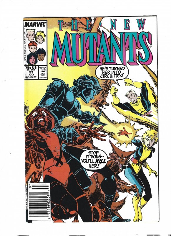 The New Mutants #50 through 53 (1987)