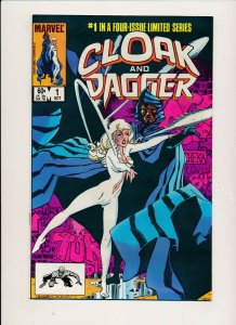 Marvel Comics-LOT OF 4-CLOAK AND DAGGER #1-3,11 1983/'86  F/VF (PF937)