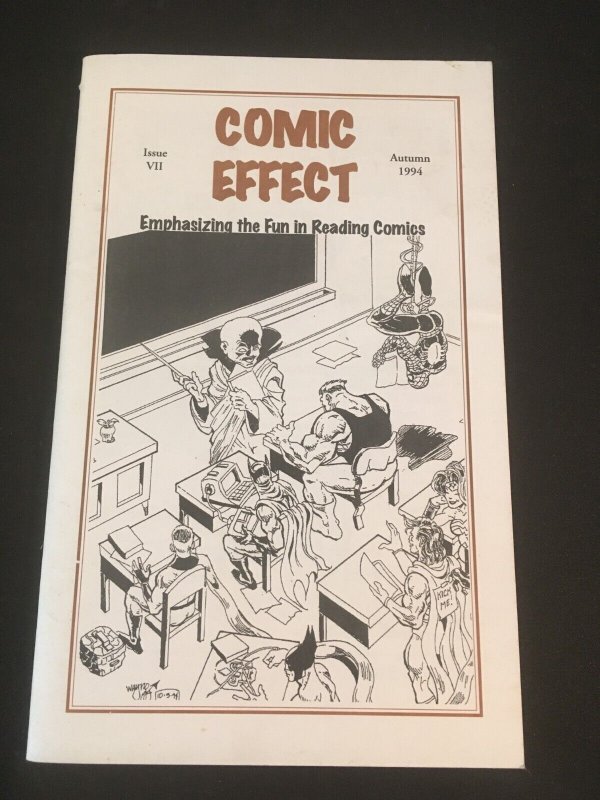 COMIC EFFECT #VII August 1994 F+ Condition