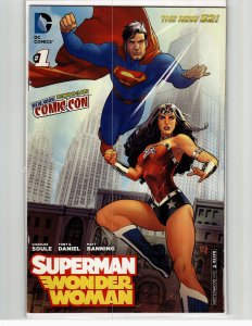 Superman/Wonder Woman #1 New York Comic Con Cover (2013) Superman and Wonder ...