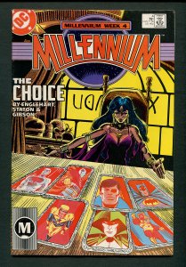 Millennium #4 (7.5 VFN- )  Steve Englehart /  January 1987