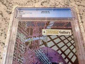 Wolverine # 9 CGC Graded 9.6 Marvel Comic Book 1989 X-Men JH26