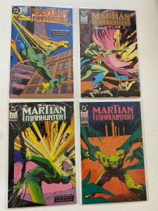 Martian Manhunter set #1-4 9.0 NM (1988 1st series) 