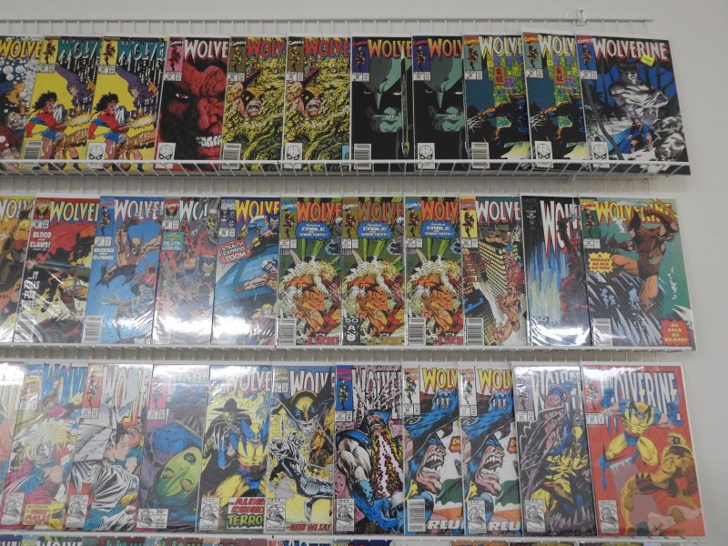 Huge Lot 200+ All Wolverine Comics!!! Avg VF+ Condition!