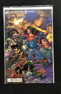 Challenge of the Super Sons #4 Variant Cover (2021)