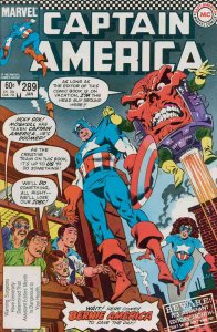 Captain America (1st Series) #289 VF ; Marvel | Assistant Editors Month