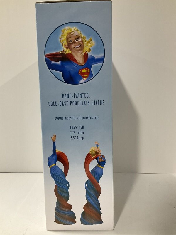 DC DYNAMICS SUPERGIRL STATUE W/BOX LIMITED 212/500 DC DIRECT 