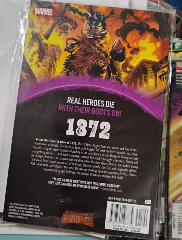 1872 TPB   2015 MARVEL DISNEY  WARZONES SECRET WARS MALEEV