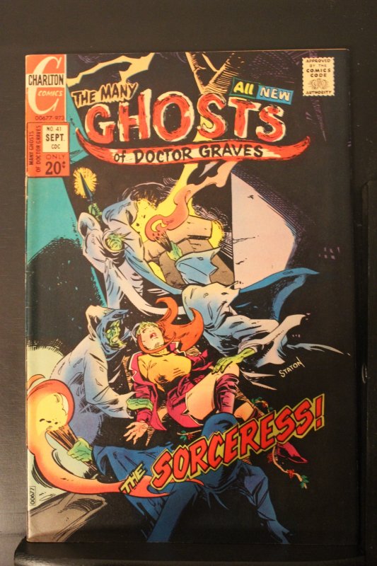 Many Ghosts of Dr. Graves #41 (1973) High-Grade NM- or better! Charlton Horror!