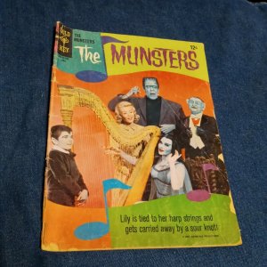 Gold Key Comics The Munsters #12, April 1967 Silver Age Tv Show Photo Cover rare