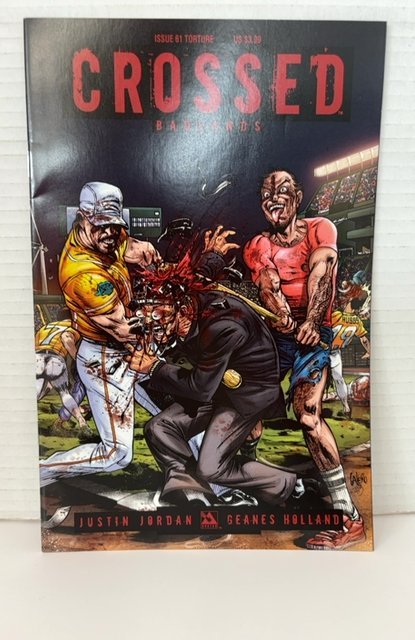 Crossed Badlands #61 Torture Variant by Ignacio Calero (2014)