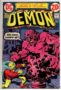 DEMON #10, VG+, Jack Kirby, 4th World, Etrigan, 1972 1973, more JK in store