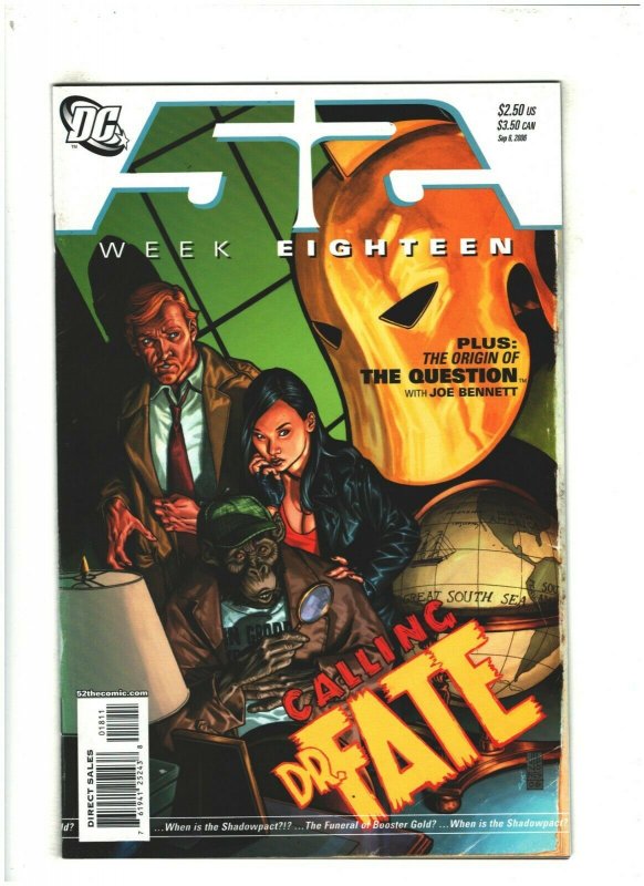 52 Week Eighteen #18 NM- 9.2 DC Comics 2006 Dr. Fate, Origin of The Question