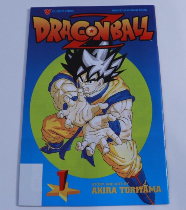 Dragon Ball Z #1 Viz Media Comics 1999 Goku 12th Printing