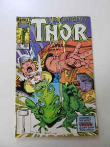 Thor #364 (1986) FN- condition stains back cover