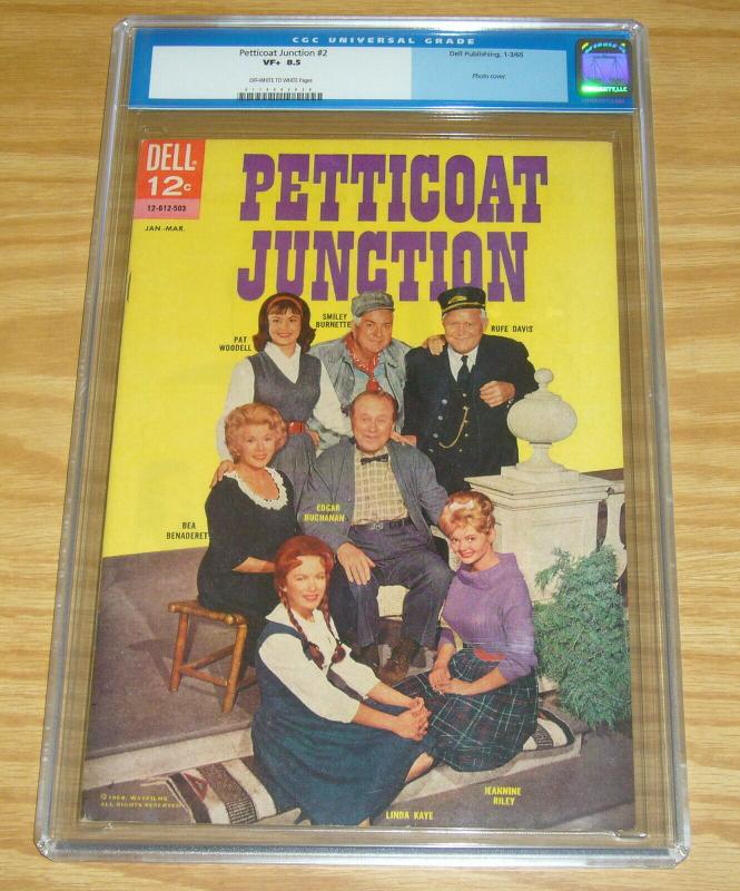 Petticoat Junction #2 CGC 8.5 silver age dell comics based on tv series 1965