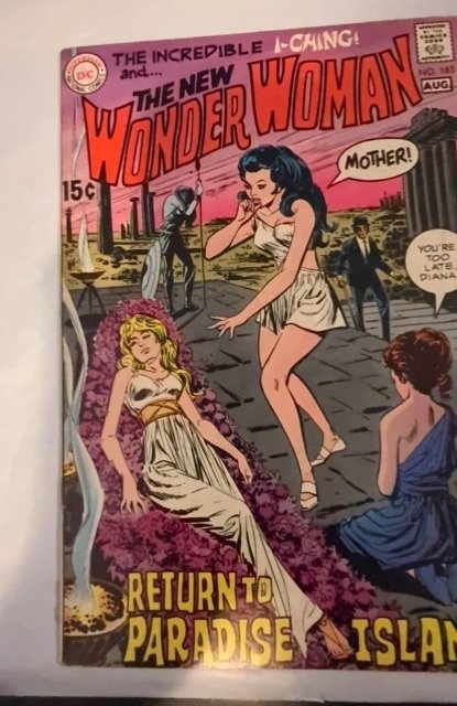 Wonder Woman #183 (1969)return to paradise island