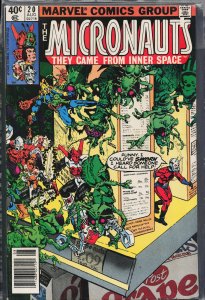 Micronauts #20 (1980) Micronauts