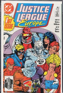 Justice League Europe #1 (1989) Justice League [Key Issue]