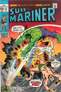 Sub-Mariner #34 (Feb-71) VG/FN Mid-Grade Sub-Mariner (Prince Namor)