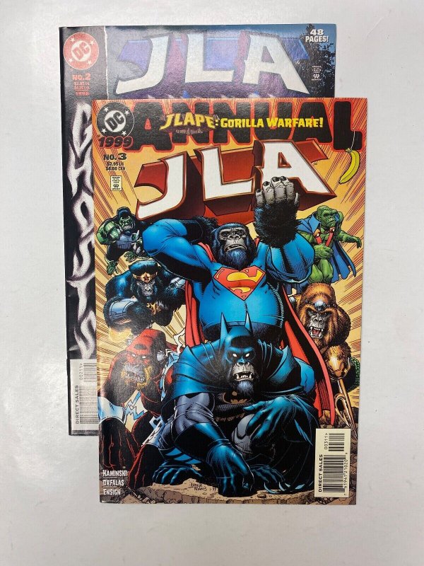 2 JLA Annual MARVEL comic book #2 3 29 KM9