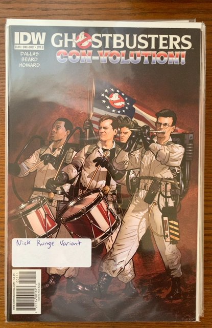 Ghostbusters: Con-volution Cover B (2010)