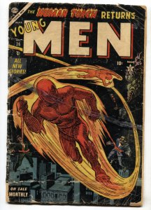 YOUNG MEN #26 1954-ATLAS-HUMAN TORCH-CAPTAIN AMERICA-SUB-MARINER RARE