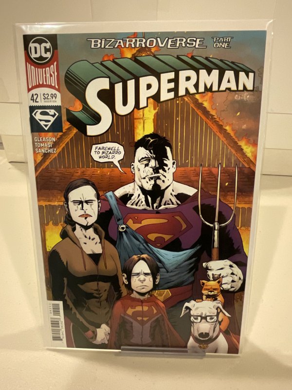 Superman #42  2018  9.0 (our highest grade)