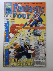 Fantastic Four Annual #27 (1994) 1st Time Variance Authority! Beautiful NM Cond!