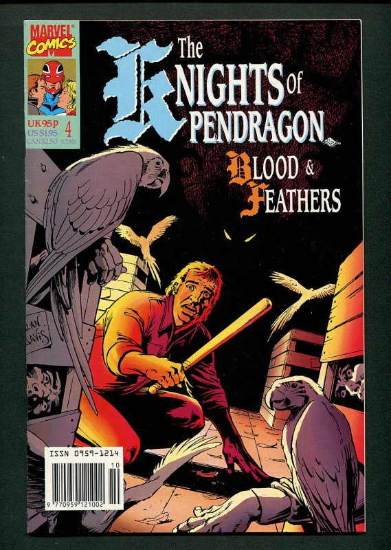 Knights of Pendragon #4 ( 7.5 VFN-)  1st Series / October 1990