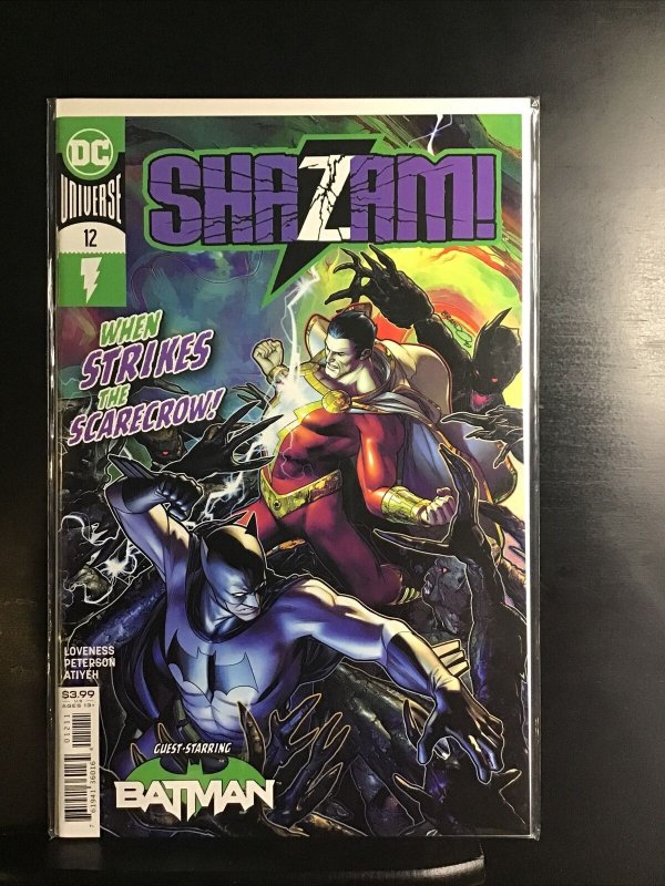 Shazam 12 2020 low print run RARE! High Grade Batman, Scarecrow 