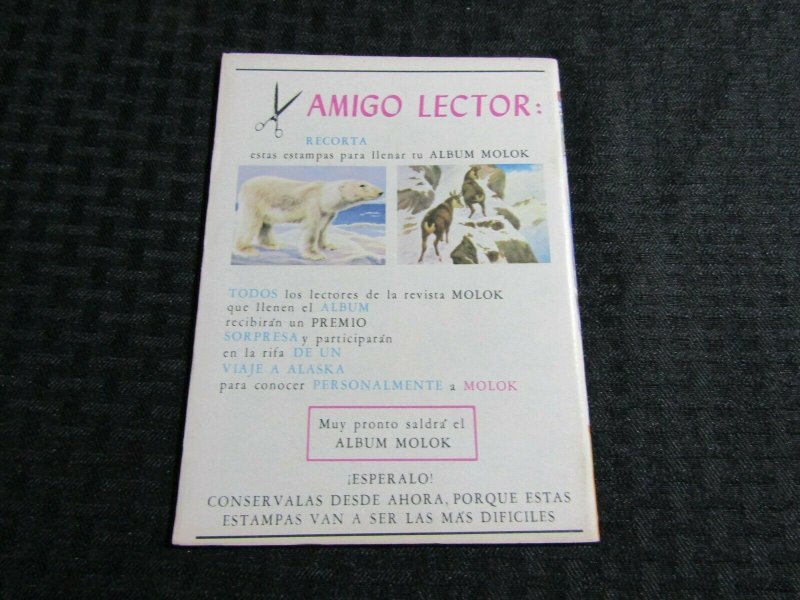 1972 MOLOK Mexico/Spanish Color Digest 64pg Comic #17 FVF 7.0