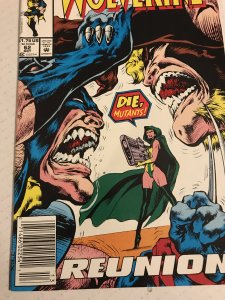 Wolverine #62 : Marvel 10/92 VF/NM; Newsstand Variant, Sabretooth