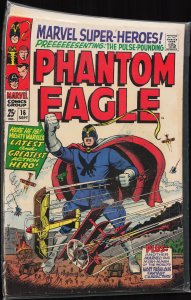 Marvel Super-Heroes #16 (1968) Phantom Eagle [Key Issue]
