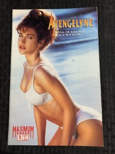 1996 AVENGELYNE Swimsuit Edition #1 VF- 7.5 Maximum Press 2nd Printing