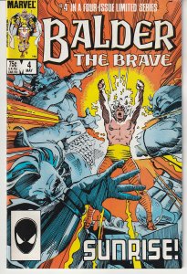 Balder the Brave # 4 Featuring Characters from the pages Of the Mighty Thor !