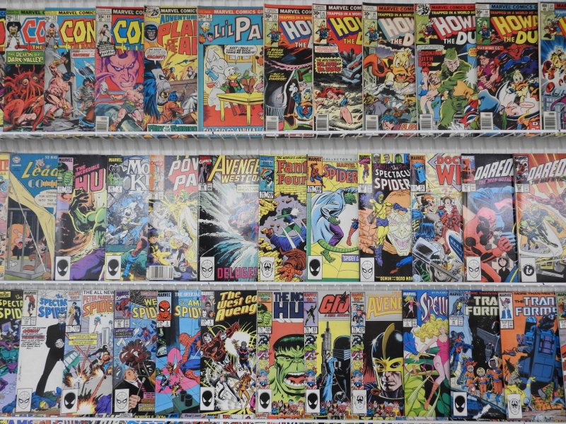 Huge Lot of 170+ Comics W/ Conan, Daredevil, Spider-Man