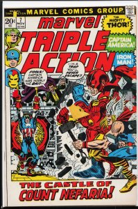 Marvel Triple Action #7 (1972) The Avengers