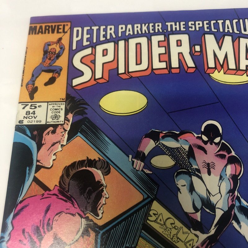 The Spectacular Spider-Man (1983) #84 (NM) Canadian Price Variant • CPV • Mantlo