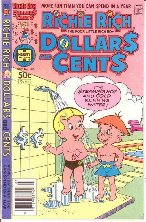 RICHIE RICH DOLLARS & CENTS (1963-1982) 103 F-VF COMICS BOOK