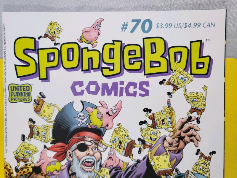 SpongeBob Comics #70 2017 United Plankton Pictures