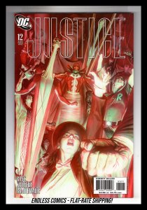 Justice #12 (2007) Alex Ross Heroes Cover !!!  / SB#2