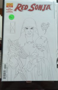 Red Sonja #14 Sketch Variant