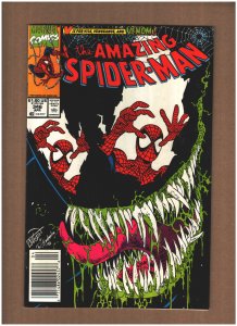 Amazing Spider-man #346 Newsstand 1991 Marvel Comics VENOM VF+ 8.5
