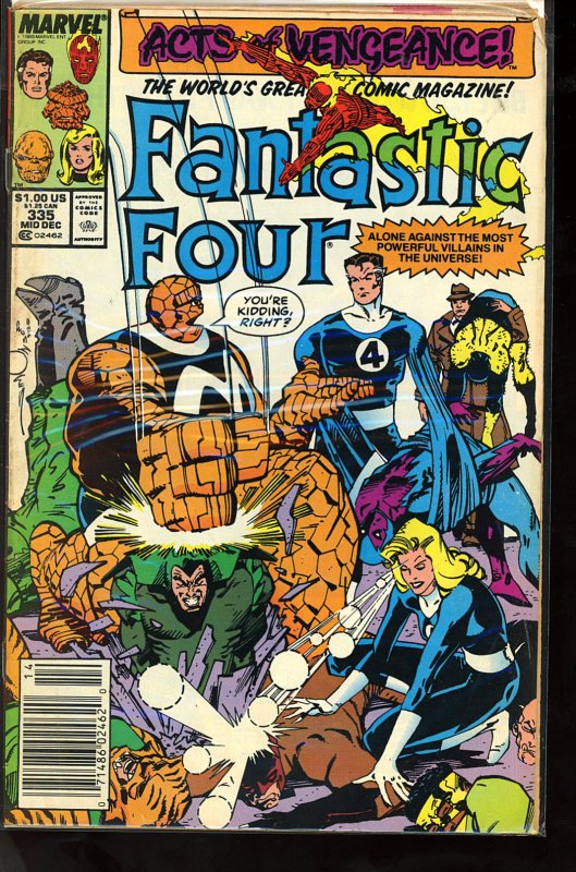 Fantastic Four #335 (1989)