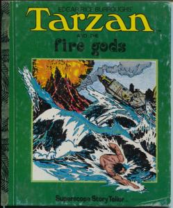 Tarzan Book ST-42Fire Gods-Burne Hogarth art-hardback-G