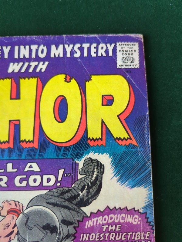 Journey Into Mystery #118 Marvel 1963 VG+ 4.5 1st Appearance Destroyer!